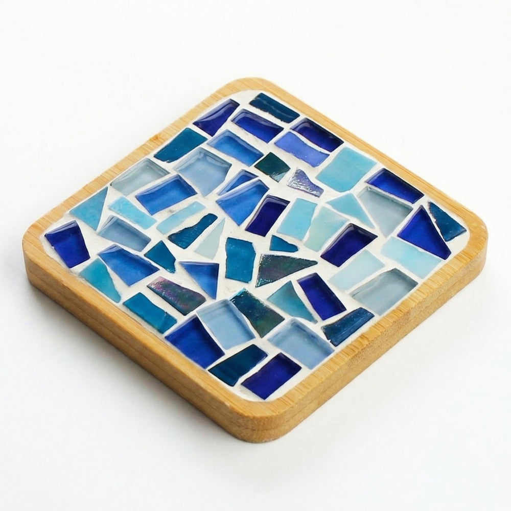 Mosaic Coaster Craft Kit – 12 Designs, Complete Materials & Ages 6+