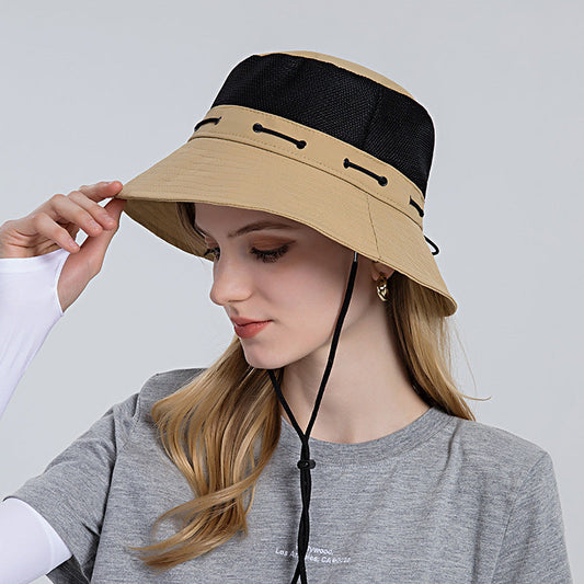 Womens Sun Hat – Breathable Fabric, Adjustable Chin Strap & UV Protection