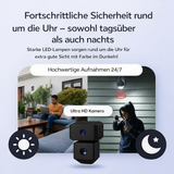 Wireless Security Camera – 4K Ultra HD, Infrared Night Vision & Rechargeable Battery