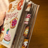 Optimized Product Title: **Handgefertigtes Rezeptbuch mit Spritzwassergeschützten Seiten – Bestickter Einband für Langlebigkeit und Stil** 

This title includes relevant keywords while enhancing clarity and appeal for potential buyers.