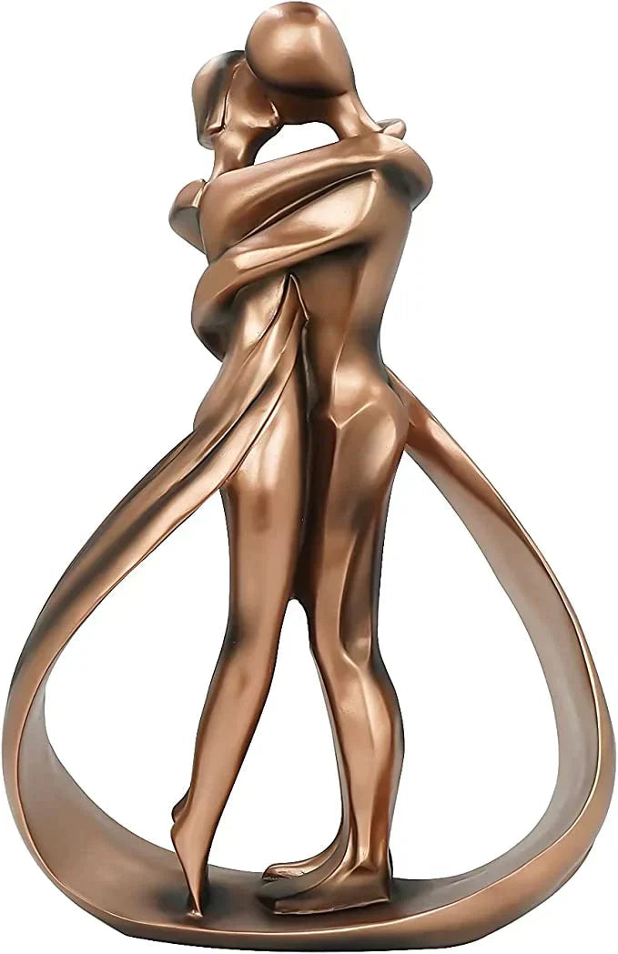 Enhanced Product Title: "Bronze Umarmungs-Skulptur für Paare – Elegante Dekorative Figur für Ihr Zuhause" 

This title incorporates relevant keywords while maintaining clarity and appeal for potential buyers.