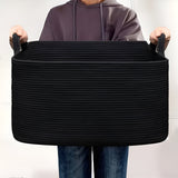 Optimized Product Title: "Großer Baumwollseil Aufbewahrungskorb mit Griffen – Robuster und Stilvoller Organizer für Zuhause" 

This title includes relevant keywords while also highlighting the product's features and benefits, making it more appealing for
