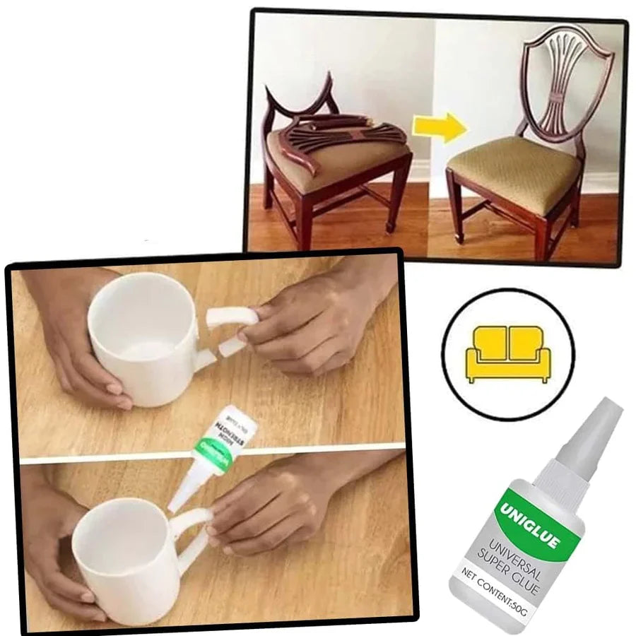 Heavy-Duty Adhesive Glue – 50g, Waterproof & Flexible Multi-Surface Bond