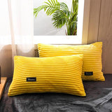 BowLift | Thickened Corduroy Velvet Bedding Set