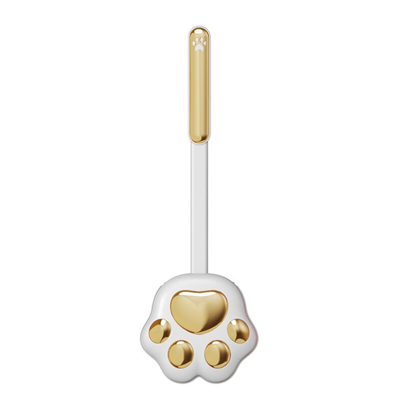 Silicone Cat Paw Toilet Brush – Scratch-Free Bristles, Quick-Dry & Holder Set