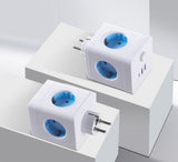 Power Cube Extension Socket – 4 Outlets, 2 USB Ports & On/Off Switch