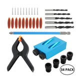 15° Angle Drill Positioner – Aluminum Alloy, 6.1–9.9mm Bits & Compact