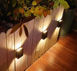 Solar LED Wall Light – IP65 Waterproof, Warm White, Wireless, 10-Hour Runtime