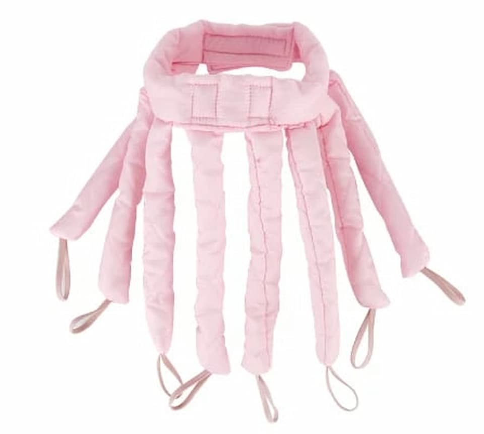 Heatless Curling Headband – Satin, Overnight Curls & 2 Hair Ties