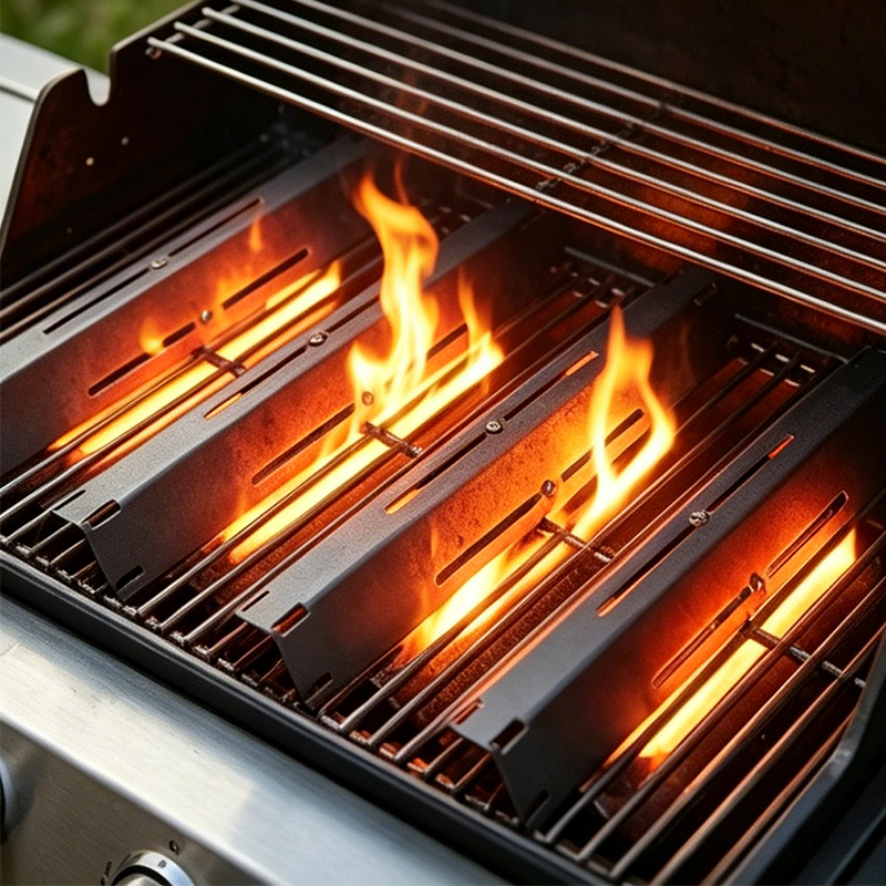 Adjustable Grill Grate – Porcelain-Coated Steel, Expands 30–53cm, Rustproof