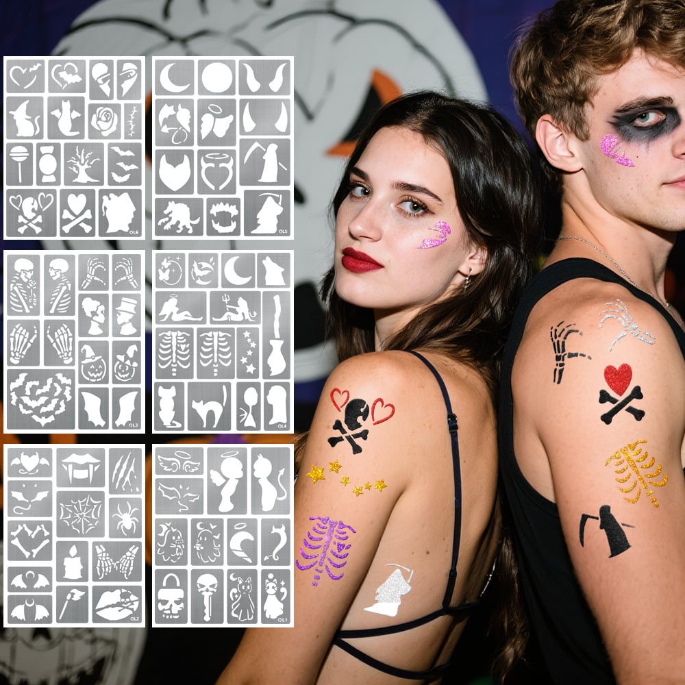 Enhanced Product Title: "10-Farben Temporäre Tattoo-Marker Set mit Pinselspitze – Kreative Körperkunst für Kinder und Erwachsene" 

This title includes relevant keywords for better visibility while also highlighting the product's features and potential us
