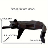 Enhanced Product Title: "Moderne Katzenfigur – Stilvolle Katzenstatue für Zuhause | Dekorative Tierfigur aus hochwertigem Material" 

This title includes relevant keywords and phrases that can improve visibility in Google Shopping searches while clearly d