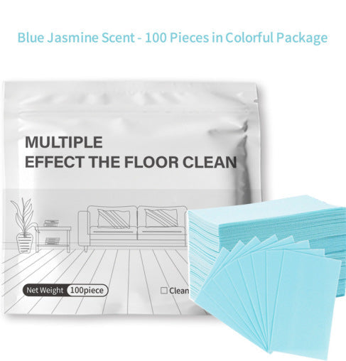 Water-Soluble Floor Cleaning Sheets – 100-Pack, Enzyme Formula, 5 Scents