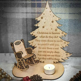 Personalized Christmas Remembrance Ornament - Memorial Keepsake for Loved Ones - Holiday Tribute Decoration
