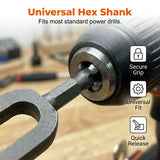 Wire Twisting Tool for Drills – Universal Hex Shank, Hardened Steel