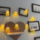 2-Pack LED Beer Mug String Lights - LichterBier Oktoberfest 2025