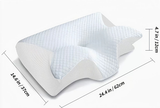 BowLift | Pillow for Sleep Apnea & Snoring Relief – Ergonomic Memory Foam Anti-Snore Pillow for Better Breathing & Deep Sleep Support