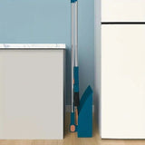 Self-Cleaning Broom & Dustpan Set – Height-Adjustable Handle, 360° Swivel Head & Dust Trap