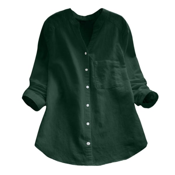 Isla – Women's Long-Sleeve Linen Shirt