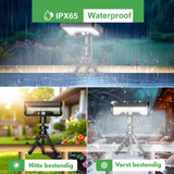 Solar Motion Sensor Security Light – IP65 Waterproof, Flexible Tripod & 360° Rotating Head
