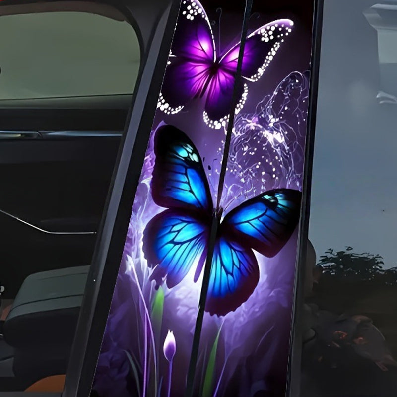 Car B-Pillar Protective Film – Scratch-Resistant, 49×24cm & Weatherproof HD Finish