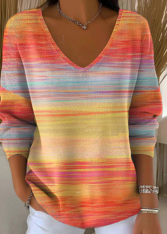 Beatrice V-Neck Pullover – Stylish Women's Knitwear for All Seasons