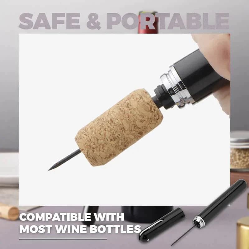 Enhanced Product Title: "Luftdruck Korkenzieher – Müheloses Öffnen jeder Flasche mit Leichtigkeit" 

This title maintains the original meaning while enhancing clarity and appeal for Google Shopping.