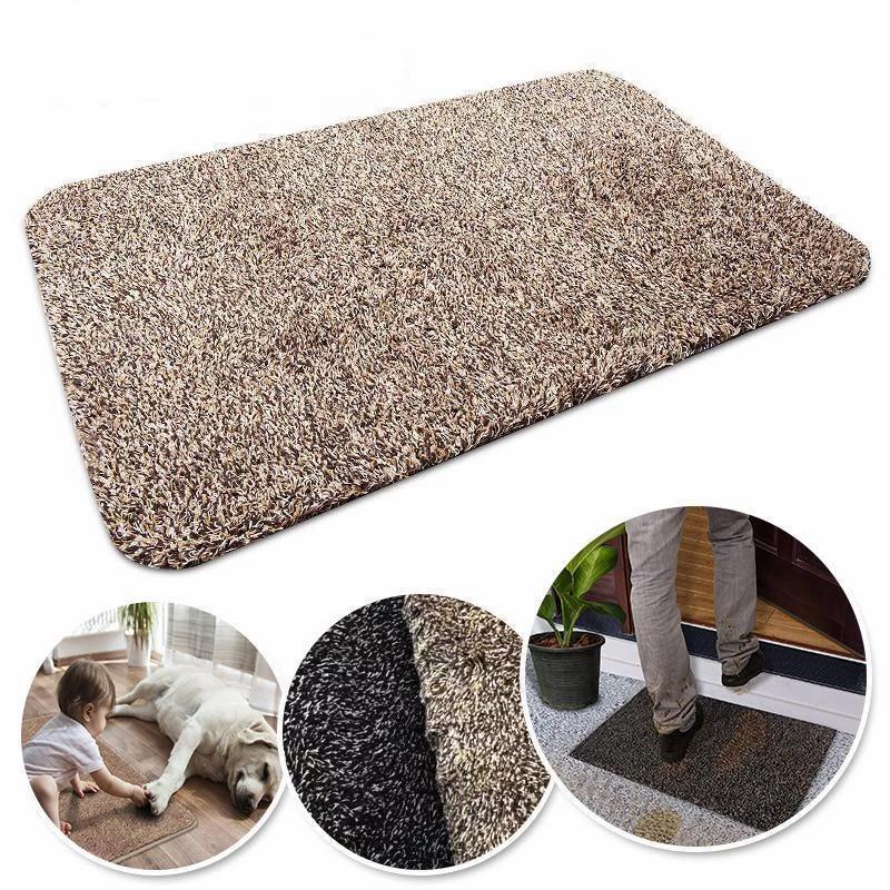 Ultra-Absorbent Door Mat – Nano-Tech, 70×45cm, Non-Slip Rubber Base & Machine Washable