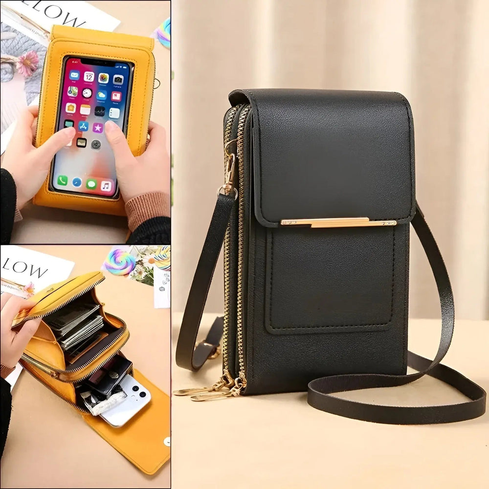SecureStyle – Trendy Leather Anti-Theft Women's Shoulder Bag