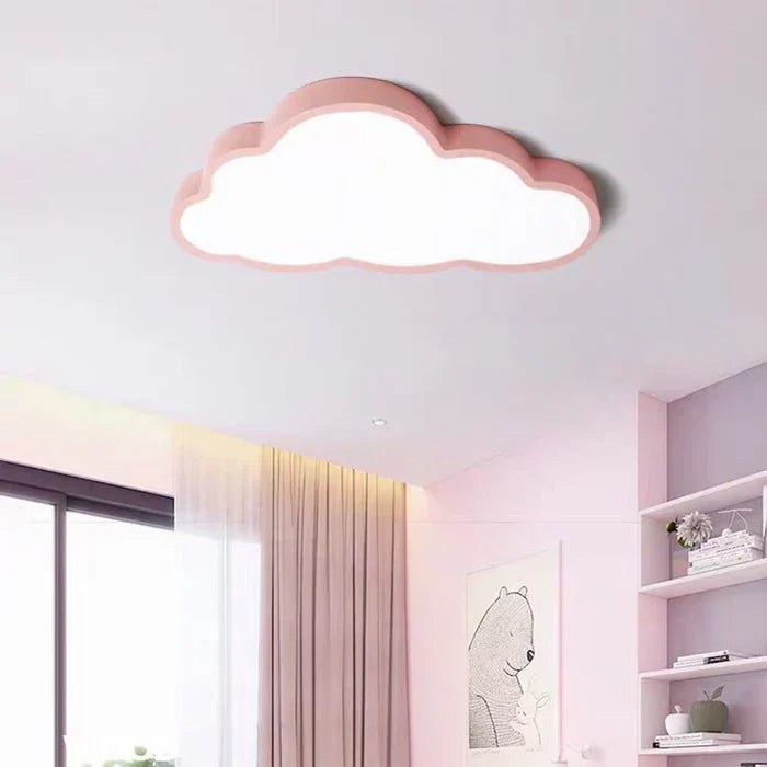 CloudLight LED Ceiling Light – Pink
