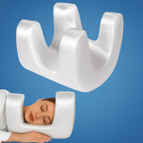 Memory Foam Beauty Pillow – Cooling U-Shape, Anti-Wrinkle & Side Sleeper Support