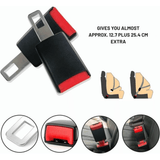 Seat Belt Extender Strap – Stainless Steel, Adds 25.4cm, Universal Car Fit