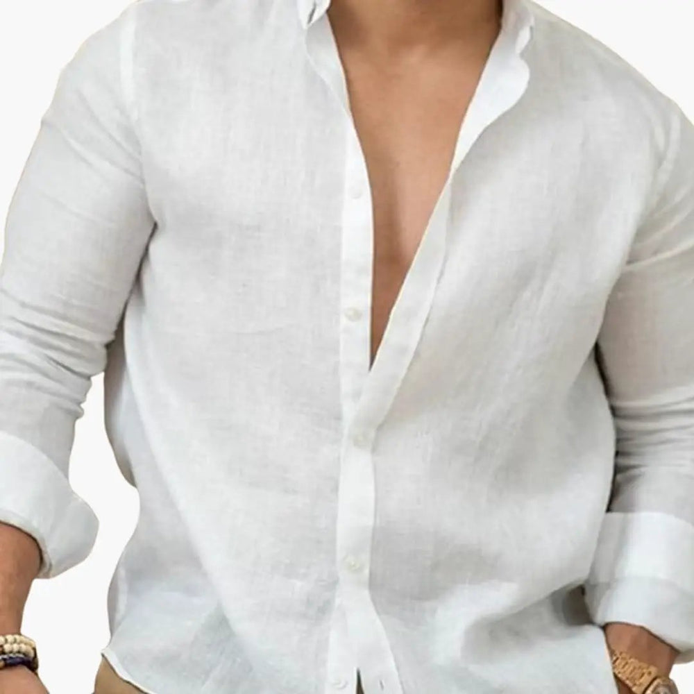 Men's Linen Shirt – Lightweight, Casual Style