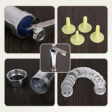 Premium Gebäckpresse Set – Versatile Cookie Press with Multiple Nozzles for Perfectly Shaped Cookies and Pastries