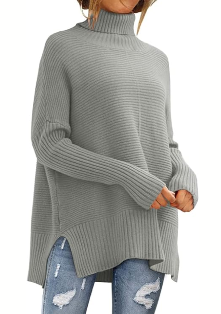 Enhanced Product Title: Anna™ Cozy Turtleneck Sweater for Ultimate Comfort and Style

This title includes keywords that potential customers might search for, such as "cozy," "sweater," and "turtleneck," while maintaining the brand name for recognition.