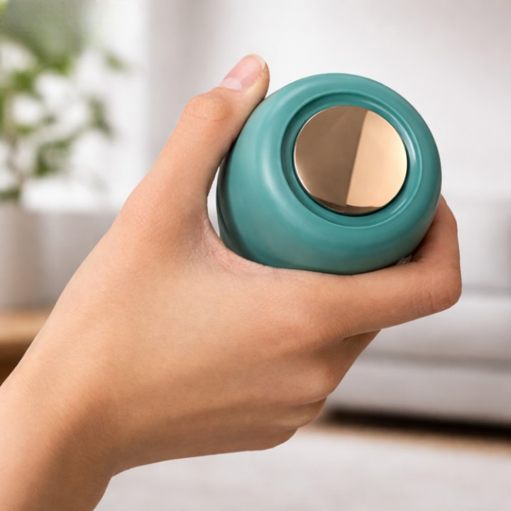 Portable Clip-On Fan – 360° Rotation, Rechargeable 3–6h Battery & 3 Speeds