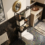 Over-Toilet Storage Shelf – 3-Tier, 47×35×158 cm & Waterproof Steel