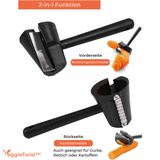 Vegetable Spiralizer – Stainless Steel Blade, Ergonomic Grip & Dishwasher Safe