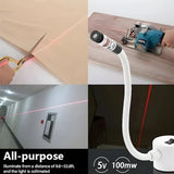 Magnetic Laser Sewing Guide – USB Powered, Flexible Silicone Arm & 3 Light Modes