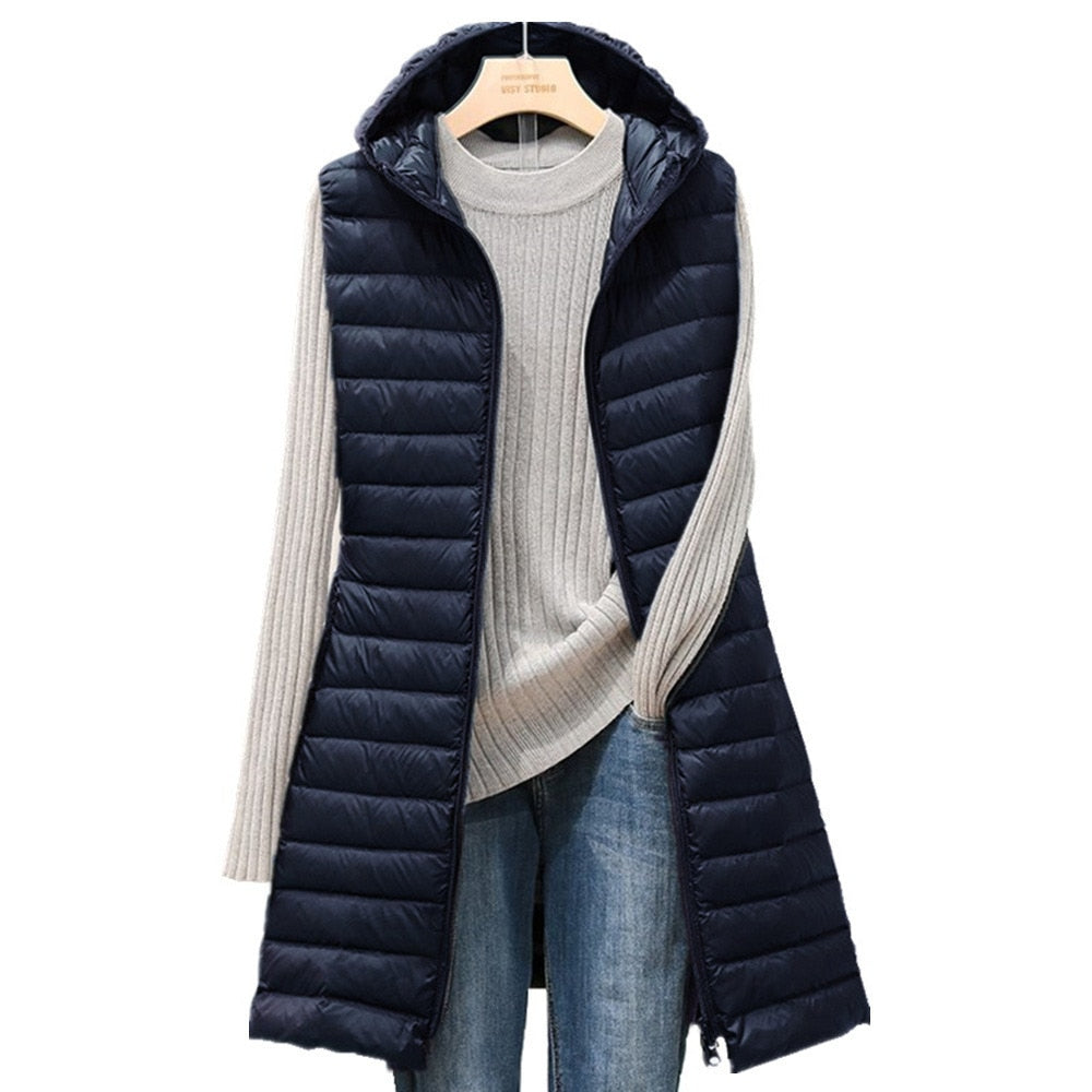 Rianne – Comfortable Long Women's Bodywarmer