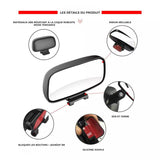 Adjustable Blind Spot Mirror – Universal Fit, Wide-Angle & Stick-On Install