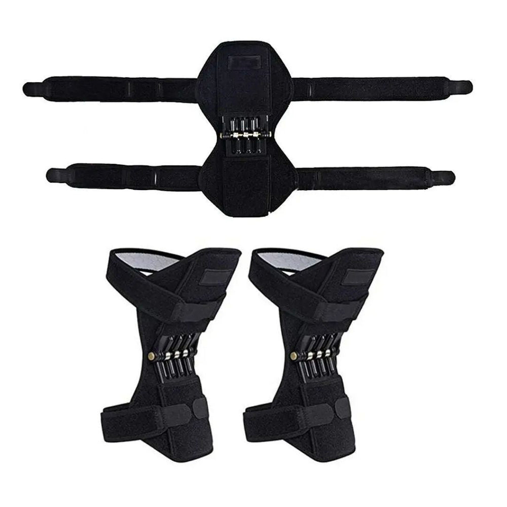 KneeGuard Pro | Set of 2 Hinged Knee Brace Stabilizers for Pain Relief | Adjustable Support for Knee Injuries - Arthritis - Post-Surgery Recovery Kalsten