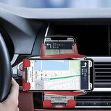 15W Wireless Car Charger Mount – Auto-Clamp, Qi Fast Charging & 360° Rotation