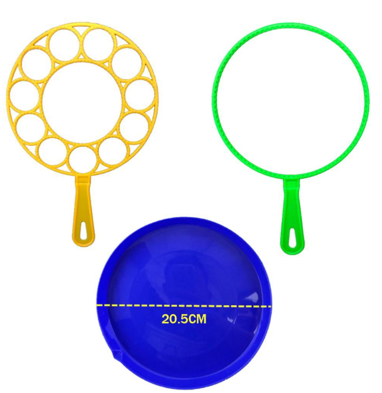 Giant Bubble Wand Set – 27.5cm Wand, Tray & Non-Toxic Plastic