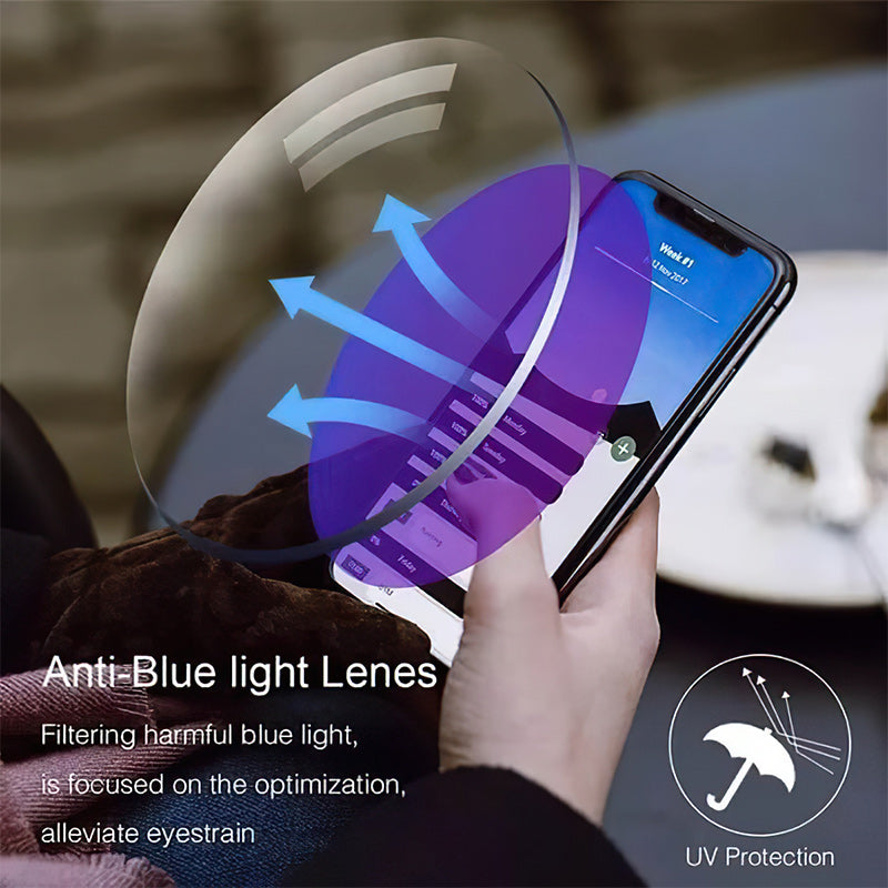 SapphireView – Advanced Anti-Blue-Light Multifocal Reading Glasses