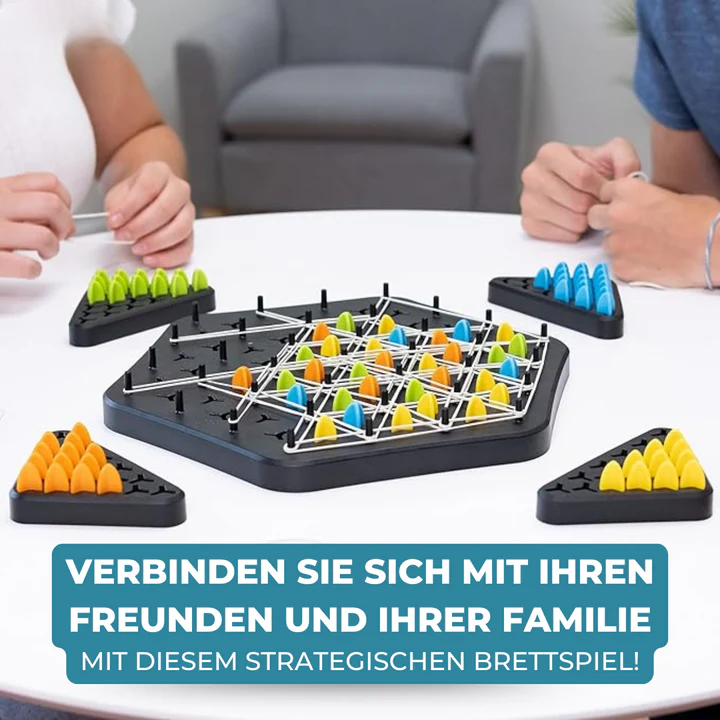 Enhanced Product Title: "Strategie-Dreieckspiel – Dominieren Sie das Spielfeld mit strategischem Dreiecke-Bilden | Spannendes Brettspiel für Taktikliebhaber" 

This title includes relevant keywords while emphasizing the game's strategic aspect and appeal