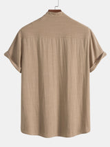 Antonio Linen Shirt & Trousers Set