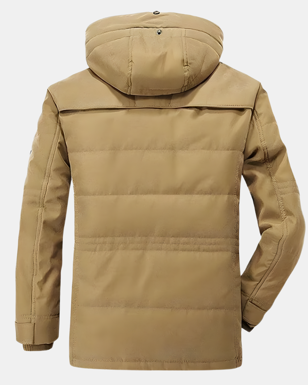 Optimized Product Title: "Francesco Gepolsterte Winterjacke für Herren - Warme, Stylische Winterjacke mit Kapuze und Taschen" 

This title includes relevant keywords and details that can help improve visibility and attract potential buyers.