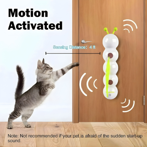 Optimized Product Title: "Interaktives Katzen-Wandspielzeug mit Bewegungsmechanismus – Fördert Spieltrieb und Aktivität für Katzen" 

This title includes relevant keywords while providing more detail about the product's benefits, which can help improve vi