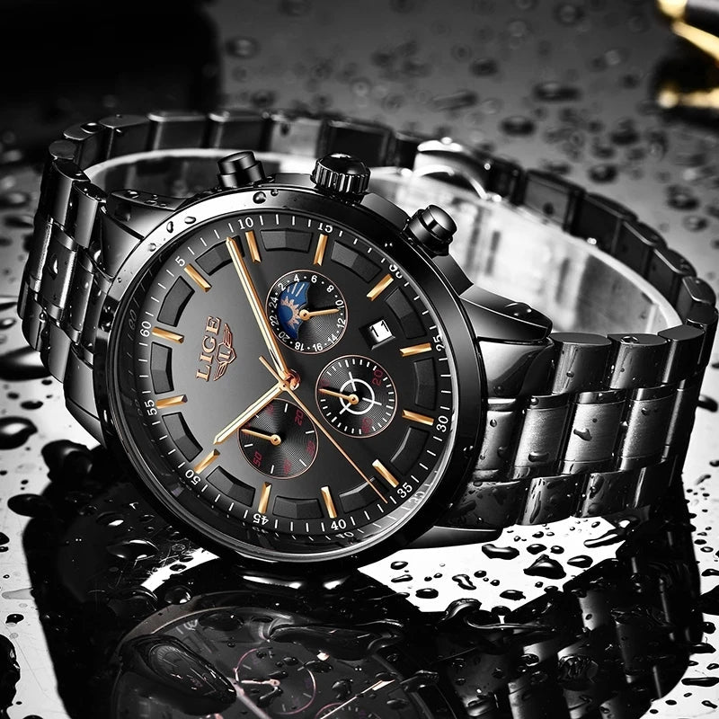 SteeleX Rugged Steel Military Watch
